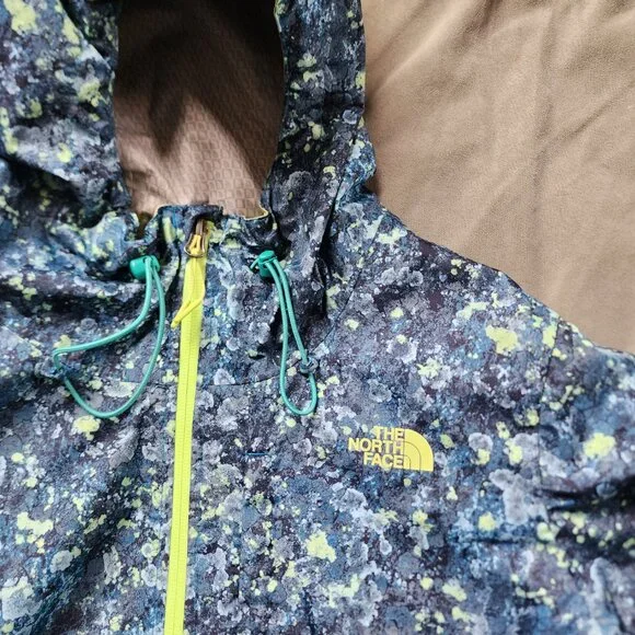 The North Face Alta Vista Rain Jacket DryVent Waterproof Printed Womens L - Picture 7 of 8